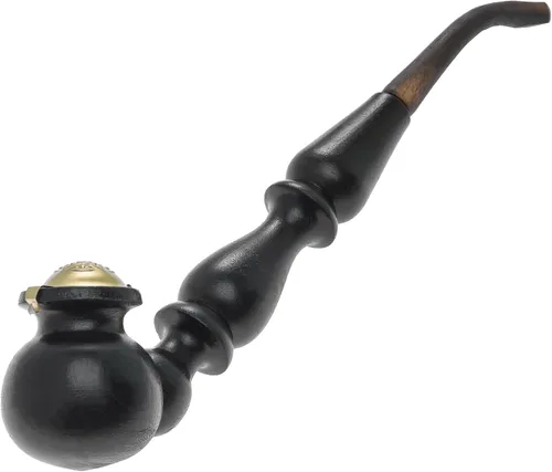 Vista 10 de Pipa de tabaco de madera hecha a Ámbar