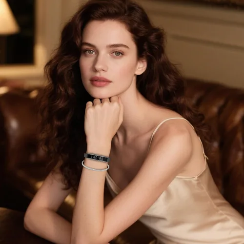 Vista 9 de Reloj inteligente para mujeres y hombres, pulsera inteligente ultraligera con monitor de frecuencia cardíaca/oxígeno en sangre/sueño/podómetro