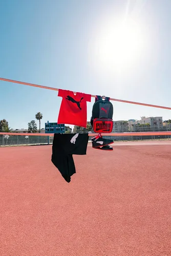 Vista 6 de PUMA - Combo de juego de mochila y lonchera para niños, Castlerock