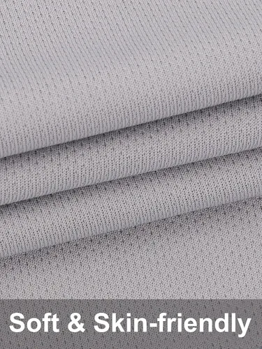 Vista 4 de Paquete de 3 camisetas deportivas para hombre, de secado rápido, secado rápido, secado rápido, secado rápido, para hombre