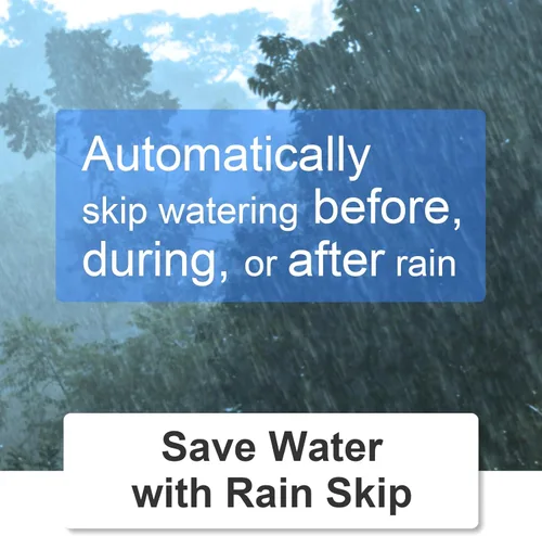 Vista 3 de LinkTap Temporizador de agua inalámbrico G1S (requiere pasarela), temporizador inteligente de grifo de manguera de riego, mayor rango que