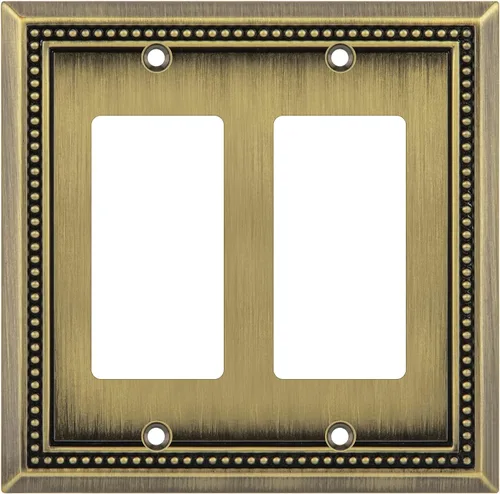 Vista 11 de Henne Bery Sunken Pearls Placa de Pared Decorativa de Servicio Pesado Placa de Interruptor Cubierta de Tomacorriente
