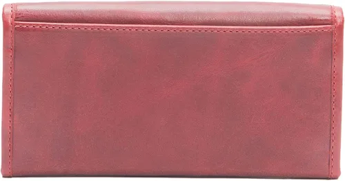 Vista 3 de FRYE Cartera de piel Melissa Continental Snap