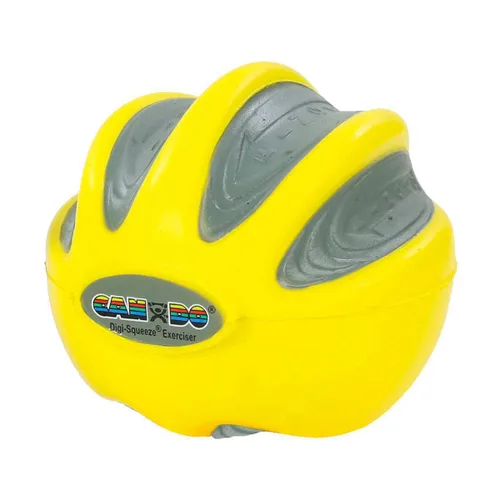 Vista 11 de CanDo 10-1995 Digi-squeeze Ejercitador para manos, Grande, M, Verde: Medio, 1