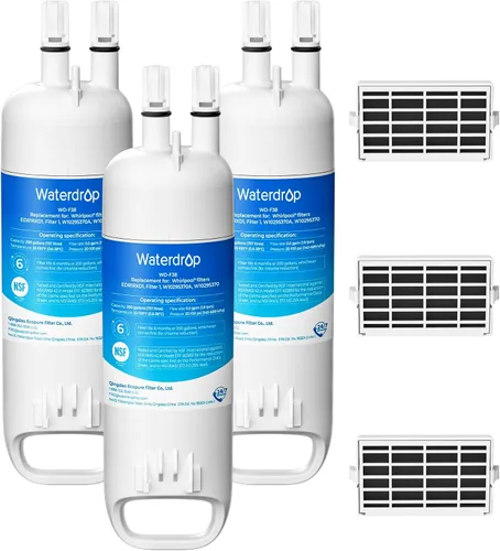Vista 12 de Waterdrop EDR1RXD1 Reemplazo para filtro Everydrop® 1, W10295370A, EDR1RXD1B, P8RFWB2L, P4RFWB, Kenmore® 46-9081, 46-9930, WD-F38 Filtro de agua