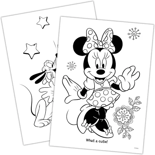 Vista 6 de Disney Minnie Mouse Create-A-Scene - Libro de actividades con pegatinas Bendon 45679