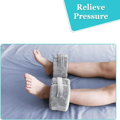 Vista 6 de Almohada de apoyo para pies, protectores de talón, cojín de pie para úlceras por presión, úlcera, protector de tobillo, almohadillas para el dolor