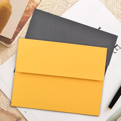 Vista 7 de VANRA Paquete de 150 sobres coloridos para invitaciones, sobres A2 a granel para tarjetas de felicitación de 4.25 x 5.5, invitaciones de boda, fotos