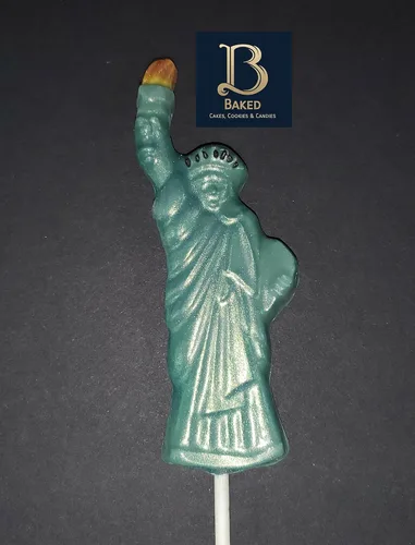 Vista 2 de Molde para piruletas de caramelo de chocolate de la Estatua de la Lib