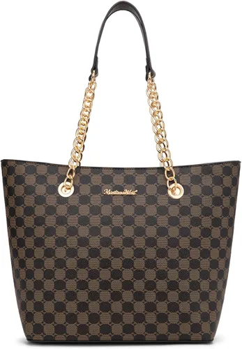 Vista 8 de Montana West Bolsa Tote para Mujeres Bolsos de Mano con Asa Superior de Cadena