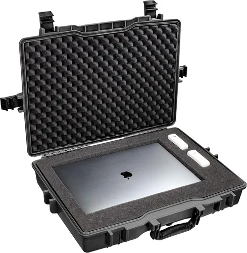 Vista 8 de Eylar Funda rígida grande de 22 pulgadas, cámara, herramientas, equipo para laptop con logotipo personalizado, placa grabada, impermeable