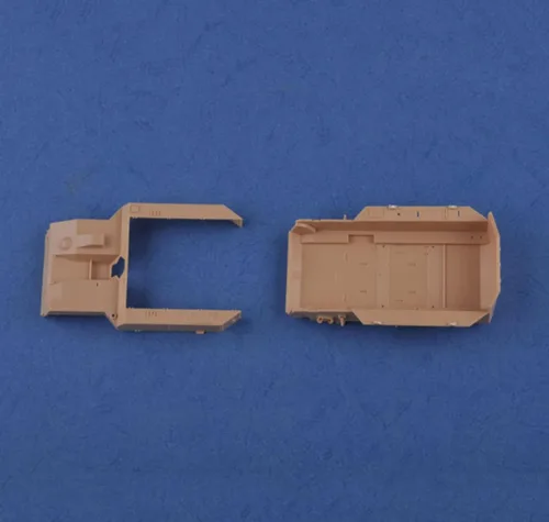 Vista 5 de Tank 3D Puzzles Kits de modelos de plástico, escala 1/35 ruso ASU-57 modelo de destructor de tanques aerotransportado, juguetes para adultos