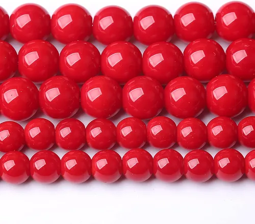 Vista 30 de 4MM 86 piezas Cuentas sueltas de piedra natural de amazonita calcedonia para hacer joyería DIY Pulsera Collar 1 hebra
