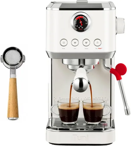 Vista 11 de Tuni E2 Gen3 - Máquina de café expreso de doble caldera con potencia de Marfil