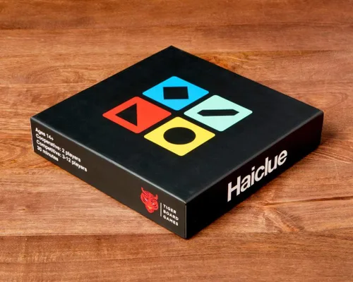 Vista 3 de Haiclue Juego de mesa de ritmo rápido para 2 a 12 jugadores Combina fichas de palabras para crear pistas Actividad creativa para adultos