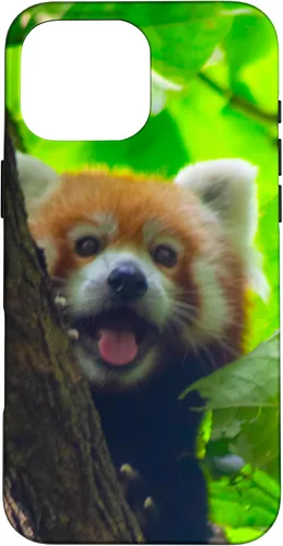 Vista 19 de Cute Funny Red Panda Smiling Tree Animal Nature Lover Gift Case for iPhone 17