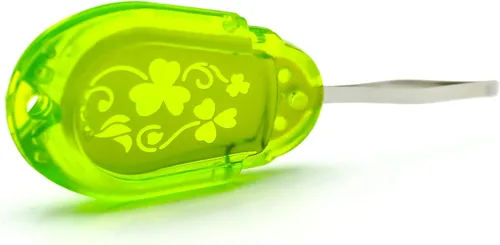 Vista 6 de Clover 8611 Enhebrador de agujas para agujas de bordado - Verde manzana