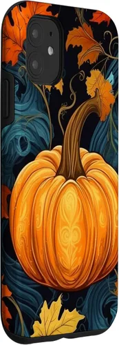 Vista 3 de Funda de calabaza de otoño para iPhone 11