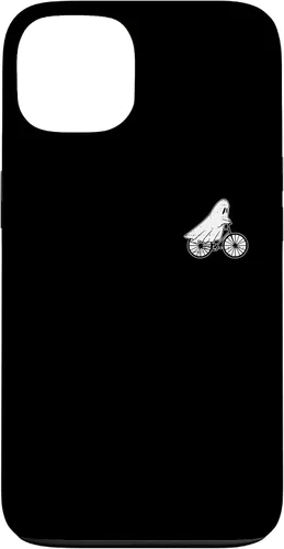 Vista 7 de iPhone 11 Pro Ghost Riding Bicicleta, disfraz de Halloween Ghoul Biker Ciclista caso