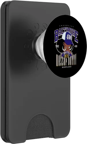 Vista 8 de Celebrate Baltimore with Afro Flair PopSockets Adhesive PopGrip