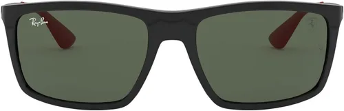 Vista 2 de Ray-Ban Rb4228m Scuderia Ferrari Collection Rectangular Sunglasses