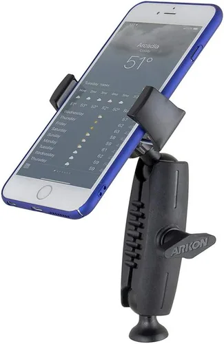 Vista 2 de ARKON Mounts MG5RM1420 - Soporte de teléfono con trípode para iPhone 12 11 XS XR Galaxy S21 S10
