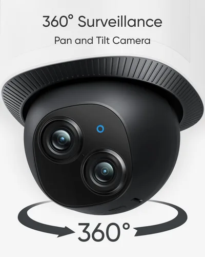 Vista 3 de eufy Security Cámara de reflector E340, paquete de 2 y HomeBase 3