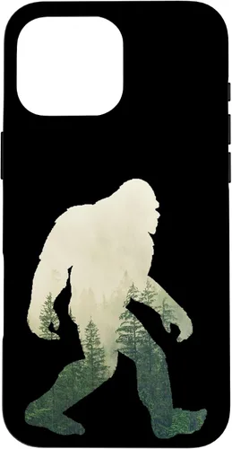 Vista 18 de Carcasa para iPhone X/XS, diseño de Sasquatch Yeti Nature