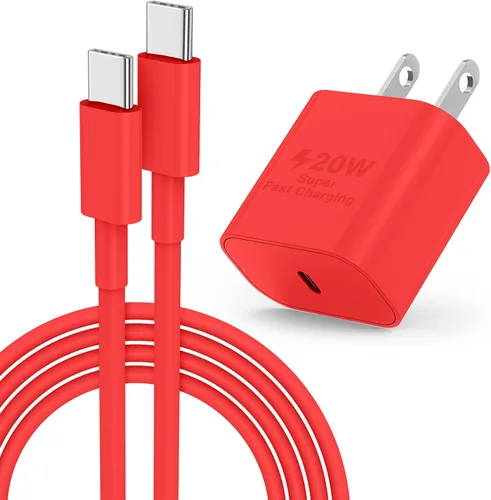 Vista 10 de Cargador rápido para iPhone 17 16 15 y cable tipo C a C de 10 pies de largo, bloque de carga USB C para Apple iPhone 17 Pro Max/17 Air/16 Pro/15