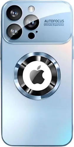 Vista 11 de Funda magnética para cámara de cristal para iPhone 11, color negro