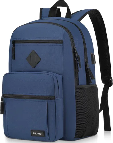 Vista 8 de BIKROD P28 - Mochila para portátil de 15.6 pulgadas, Beige, Moderno