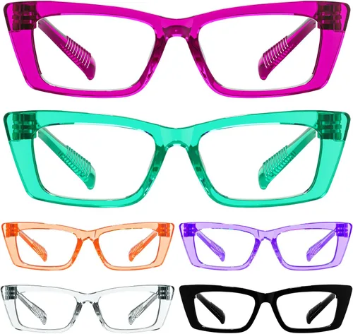 Vista 49 de Eyekepper Lupa de mano gafas de lectura plegables Metalless Lectores sin tornillos con correa para el cuello - Negro +0.50