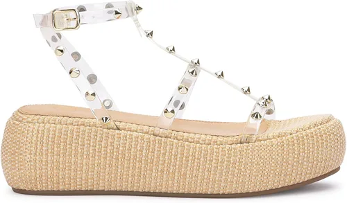 Vista 9 de Jessica Simpson Women's Pascha Platform Sandal Wedge