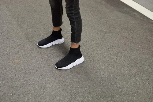 Vista 3 de Casbeam Zapatos para correr para mujeres Zapatillas sin cordones para tenis y caminar Zapatillas ligeras transpirables cómodas para trabajo gimnasio