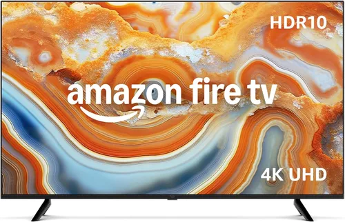 Vista 2 de Televisión inteligente Amazon Fire TV 4-Series 4K UHD de 43", TV en vivo sin cableado, modelo de 2024