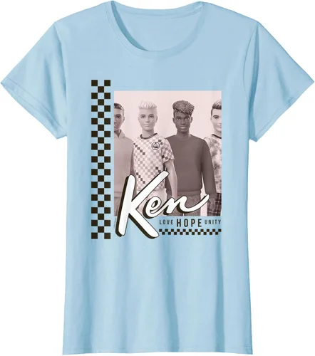 Vista 26 de Barbie - Camiseta Ken Love Hope Unity Blanco