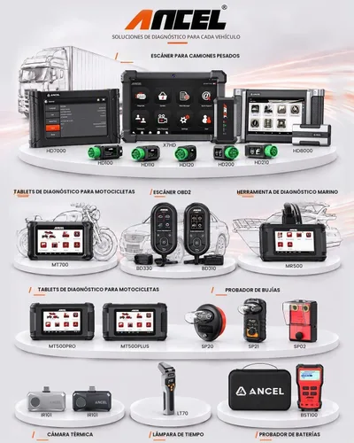 Vista 11 de ANCEL BD330 OBD2 Escáner Bluetooth (Actualizado BD310 para BMW) Herramienta de diagnóstico de sistema completo con registro de batería, función