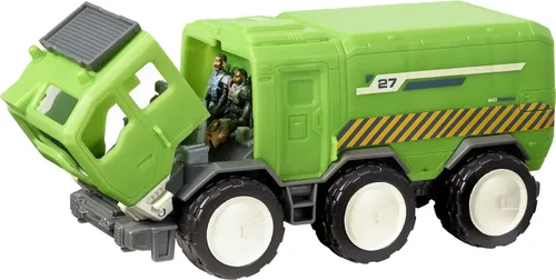 Vista 5 de Mattel Disney y Pixar Lightyear - Vehículo de juguete pequeño con 2 figuras, Buzz Lightyear Truck, Buzz & Izzy Figures, Hyperspeed Series