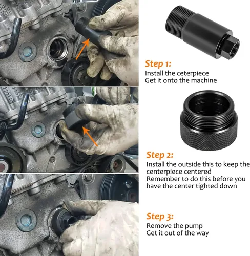 Vista 3 de Bonbo Extractor de bomba de combustible de inyección de motor diesel reemplazar JTC 4720 herramienta de eliminación para BMW M47 M57 E38 E39 E46 E53
