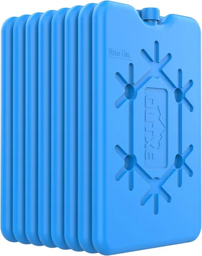 Vista 8 de OUTXE Paquetes de hielo para fiambrera - Paquetes de congelador ultradelgados reutilizables - Paquetes de enfriamiento duraderos