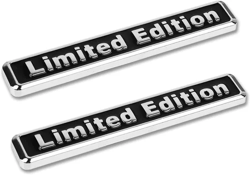 Vista 5 de x xotic tech 2 calcomanías universales de metal con logotipo de edición limitada para guardabarros laterales, compatible con la mayoría