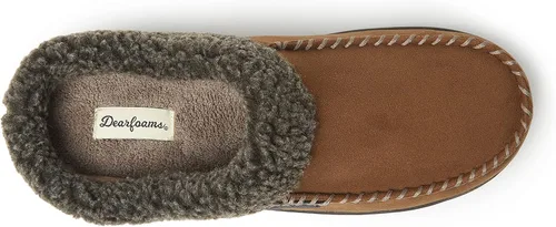 Vista 6 de Dearfoams Men's Brendan IndoorOutdoor Breathable Memory Foam Clog House Shoe With Wide Widths