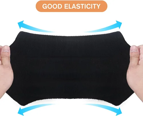 Vista 4 de Polaina de cuello más cálida de invierno de forro polar resistente al viento bufandas polaina máscara para mujeres