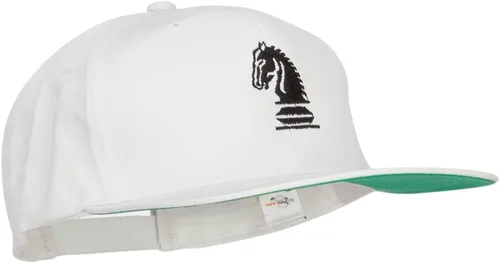 Vista 5 de e4Hats.com - Gorra de ajedrez bordada, tamaño extra alto