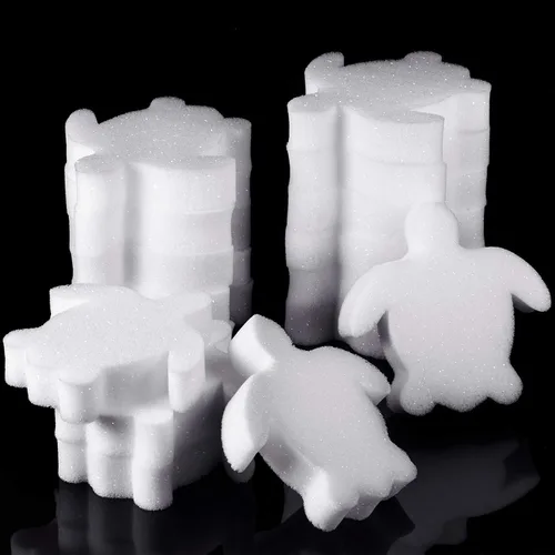 Vista 7 de Boao 16 esponjas absorbentes de aceite para bañera de hidromasaje, piscina y spa (pulpo, blanco)