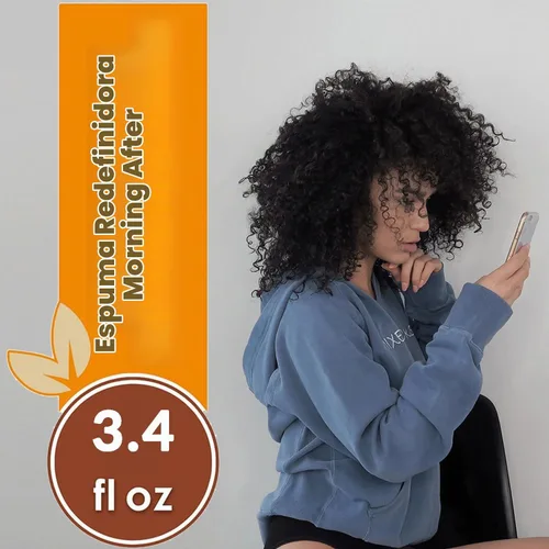 Vista 5 de Mixed Chicks Mañana después de redefinir la espuma del cabello, 3.4 onzas líquidas