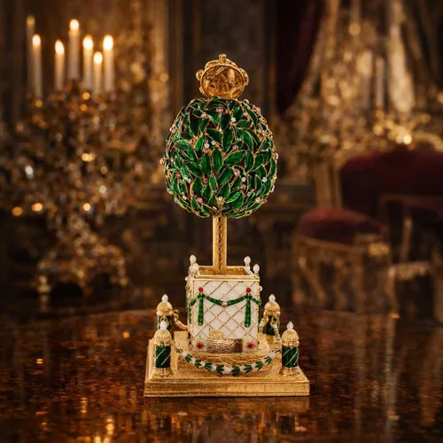 Vista 2 de BestPysanky Huevo de Pascua imperial real de Bay Tree 1911