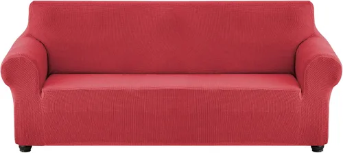 Vista 13 de CONRUSER Funda elástica para sofá, impermeable, funda de sofá suave, protector de muebles con parte inferior elástica para niños, mascotas Aqua