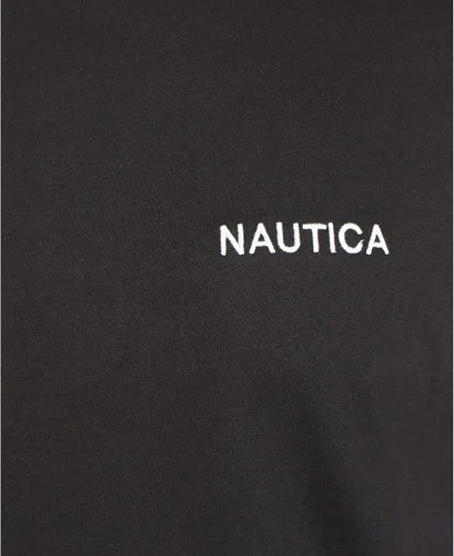 Vista 6 de Nautica - Camiseta de manga corta de color liso y cuello redondo