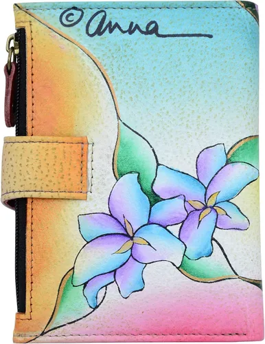 Vista 20 de Anna by Anuschka Cartera de mujer pintada a mano de cuero genuino para mujer